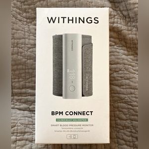 Withings BPM Connect Wi-Fi Smart Blood Pressure Monitor (like new!)